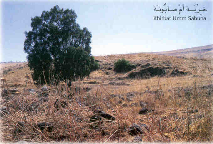 Picture for Umm Sabuna, Khirbat Village - Palestine: : Village site and some house rubble